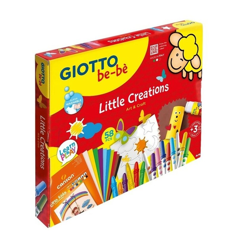 Manualidades Niños Giotto BE-BÉ: Set de Dibujo Multicolor (6 Unidades)