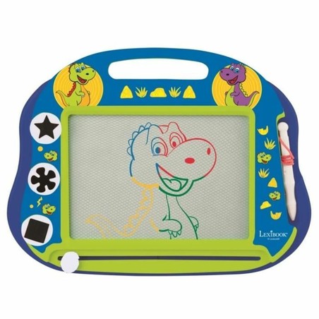 Manualidades Niños: Pizarra Mágica Lexibook Dinosaurs Azul