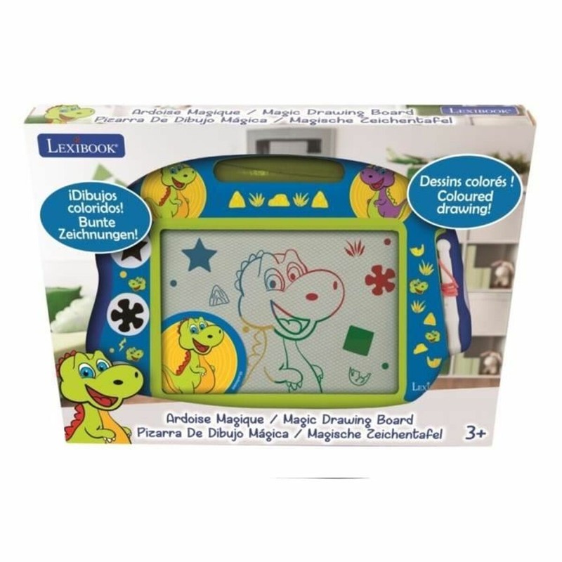 Manualidades Niños: Pizarra Mágica Lexibook Dinosaurs Azul