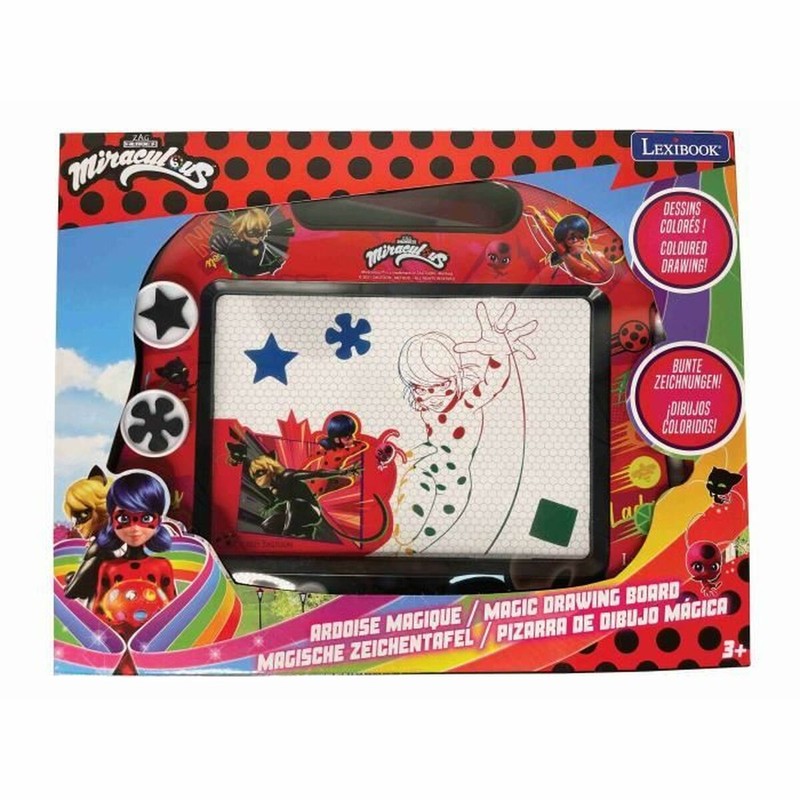 Manualidades Niños: Pizarra Mágica Lexibook MIRACULOUS