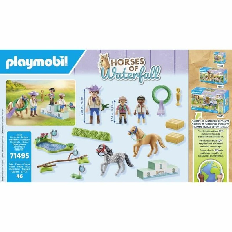 Figuras Acción Niños: Playset Playmobil Horses of Waterfall 71495