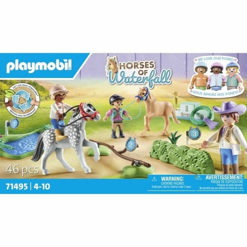 Figuras Acción Niños: Playset Playmobil Horses of Waterfall 71495