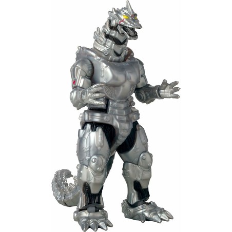 Detalle de los ojos rojos de Mecha Godzilla 2002