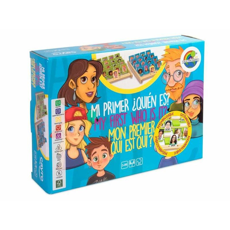 Juegos Habilidad Niños – Quién es Quién de Madera Cayro