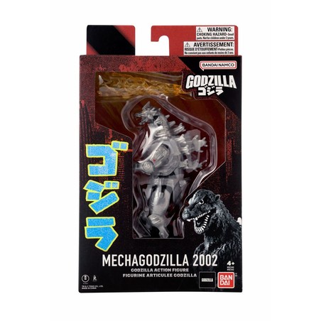 Mecha Godzilla 2002 sobre base de exposición