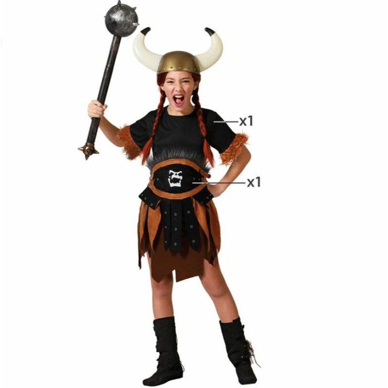 Disfraz para Niños Vikinga Niña BigBuy Carnival - Aventura y Estilo - Compra online en MegaJuguetes
