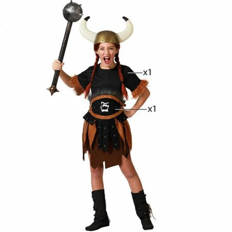 Disfraz para Niños Vikinga Niña BigBuy Carnival - Aventura y Estilo - Compra online en MegaJuguetes