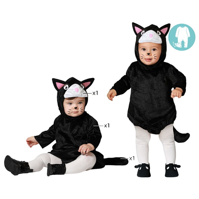 Disfraces Niños: Disfraz de Gato para Bebés Suave y Divertido - Compra online en MegaJuguetes
