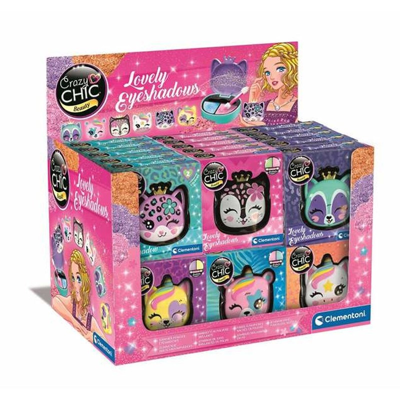 Disfraces Niños: Maquillaje Infantil Clementoni Sombra de Ojos