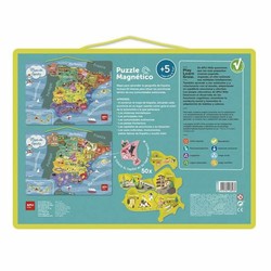 Puzzle Infantil Magnético Apli España 50 Piezas - Compra online en MegaJuguetes 2