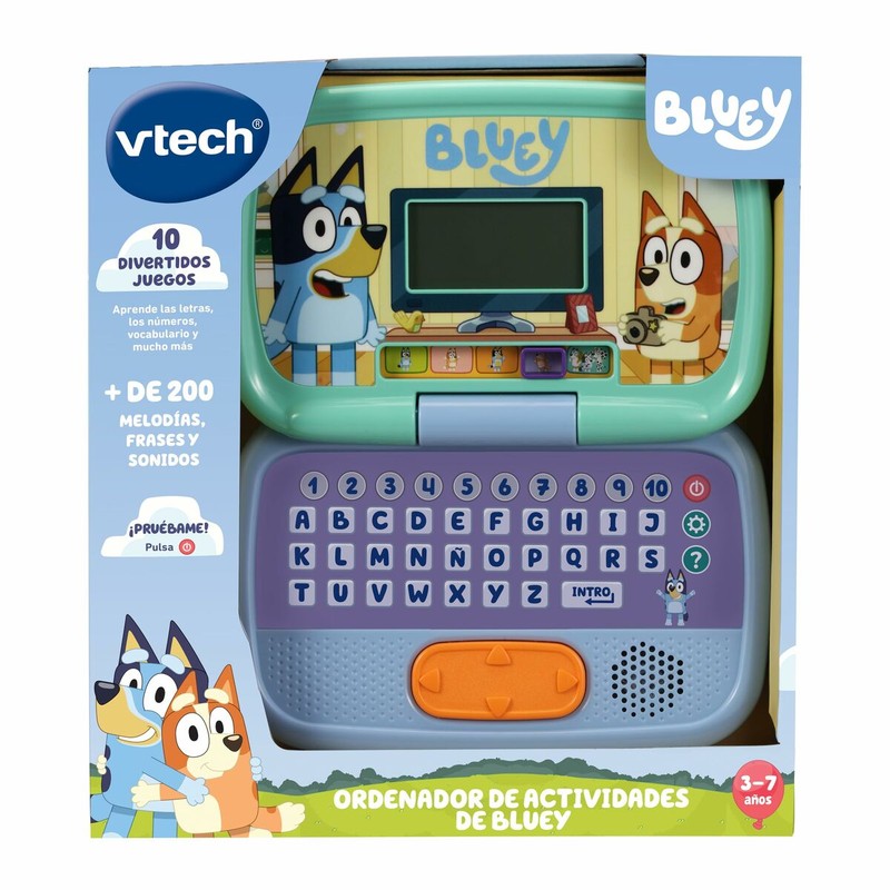 Juguetes Electrónicos Niños Vtech Bluey - Ordenador Interactivo