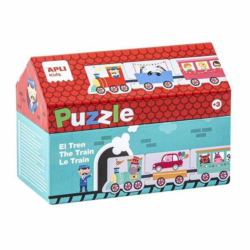 Puzzle Infantil Apli The Train 20 Piezas - Compra online en MegaJuguetes