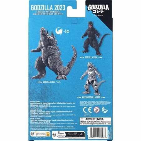 Detalle de la textura de la piel de Godzilla 2023, figura coleccionable