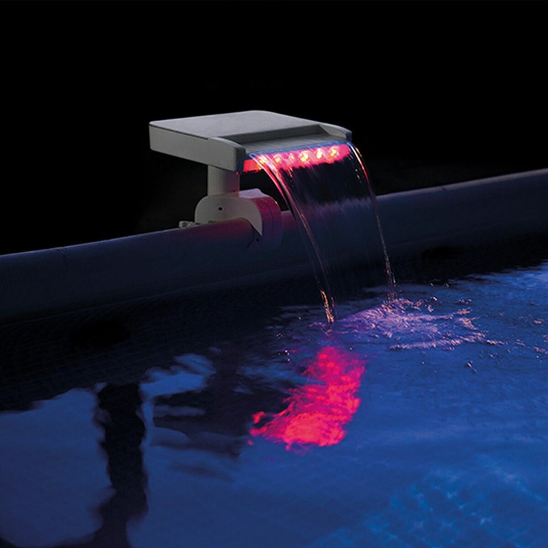Juguetes Electrónicos Niños: Fuente Intex Luz LED para Piscina