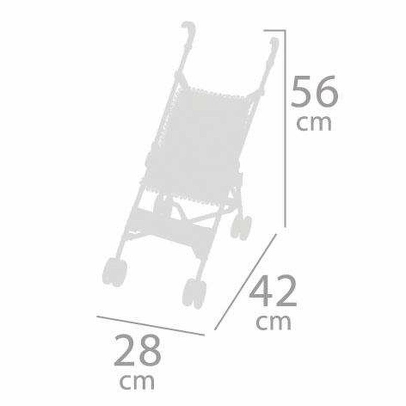 Carrito de Muñecas Niñas Decuevas Verona Plegable