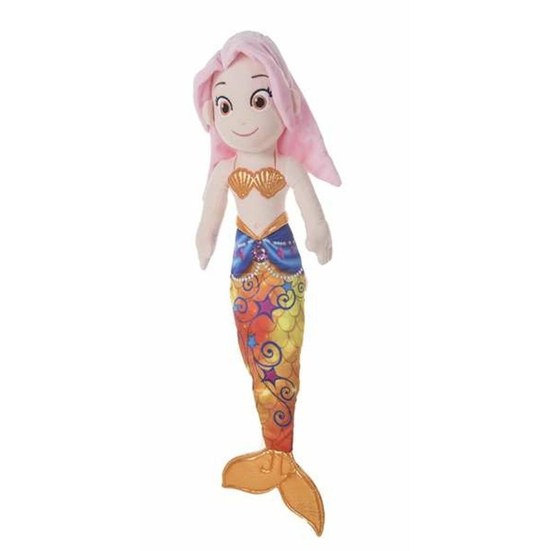 Peluches Niños BigBuy Fun Joy Sirena 70 cm - Compra online en MegaJuguetes