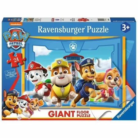 Puzzle Infantil Ravensburger Patrulla Canina Gigante - Compra online en MegaJuguetes
