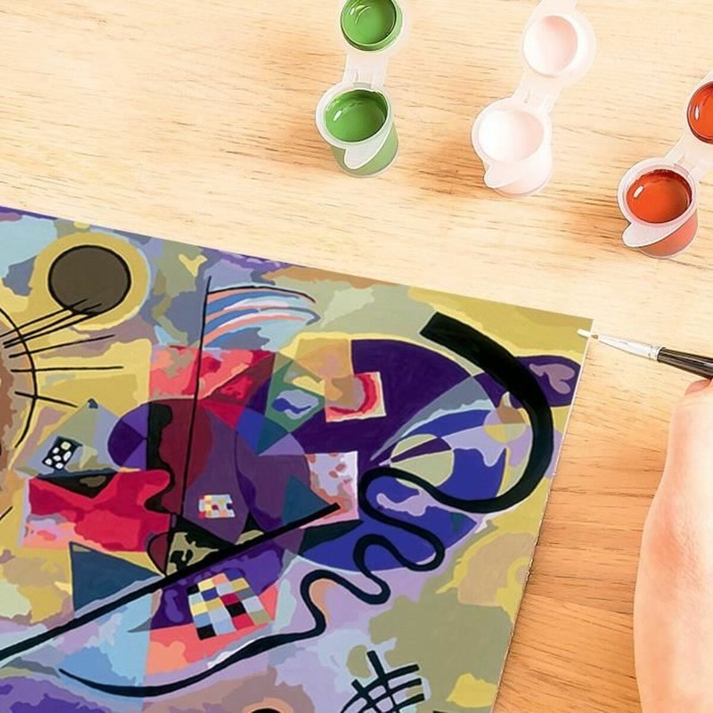 Puzzle Infantil para Colorear Ravensburger Kandinsky