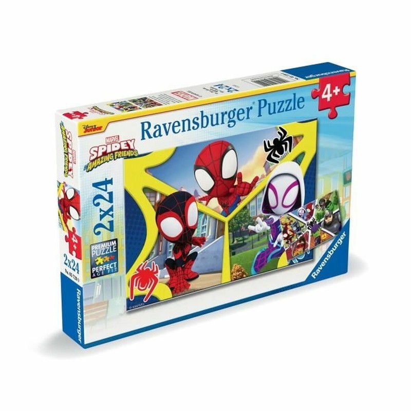 Puzzle Infantil Spiderman Ravensburger - 2x24 Piezas