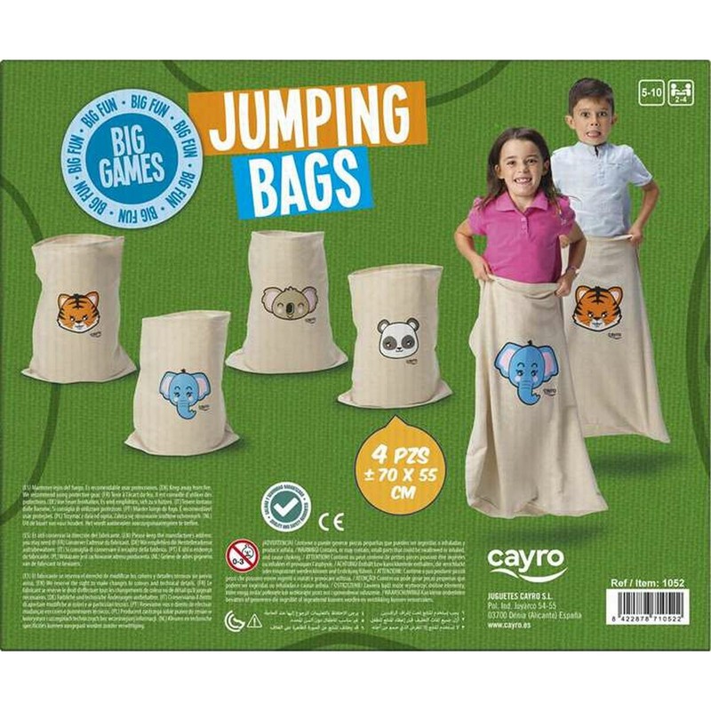 Juegos Habilidad Niños Cayro Jumping Bags - 4 Piezas