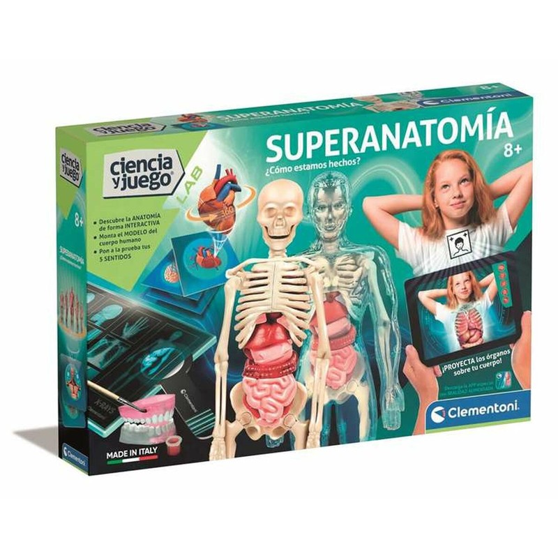Juguetes Ciencia Niños: Clementoni Superanatomía - Compra online en MegaJuguetes