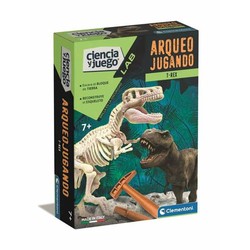 Juegos Mesa Niños Clementoni Arqueojugando T-Rex Educativo - Compra online en MegaJuguetes