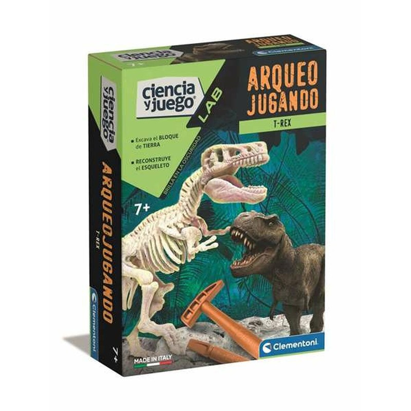 Juegos Mesa Niños Clementoni Arqueojugando T-Rex Educativo - Compra online en MegaJuguetes