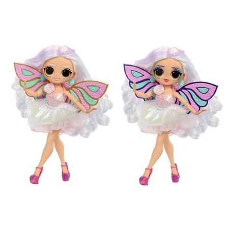 Muñeca LOL Surprise! con vestido, promoviendo el juego simbólico y un set construcción educativo de fantasía.