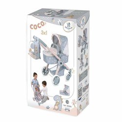 Muñecas Niñas - Carrito Decuevas Coco Plegable 3 en 1 - Compra online en MegaJuguetes 2