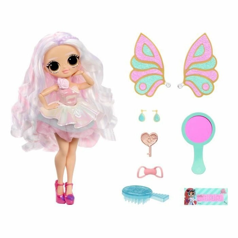 Muñeca LOL Surprise! en su caja original, lista para la construcción de nuevas aventuras.