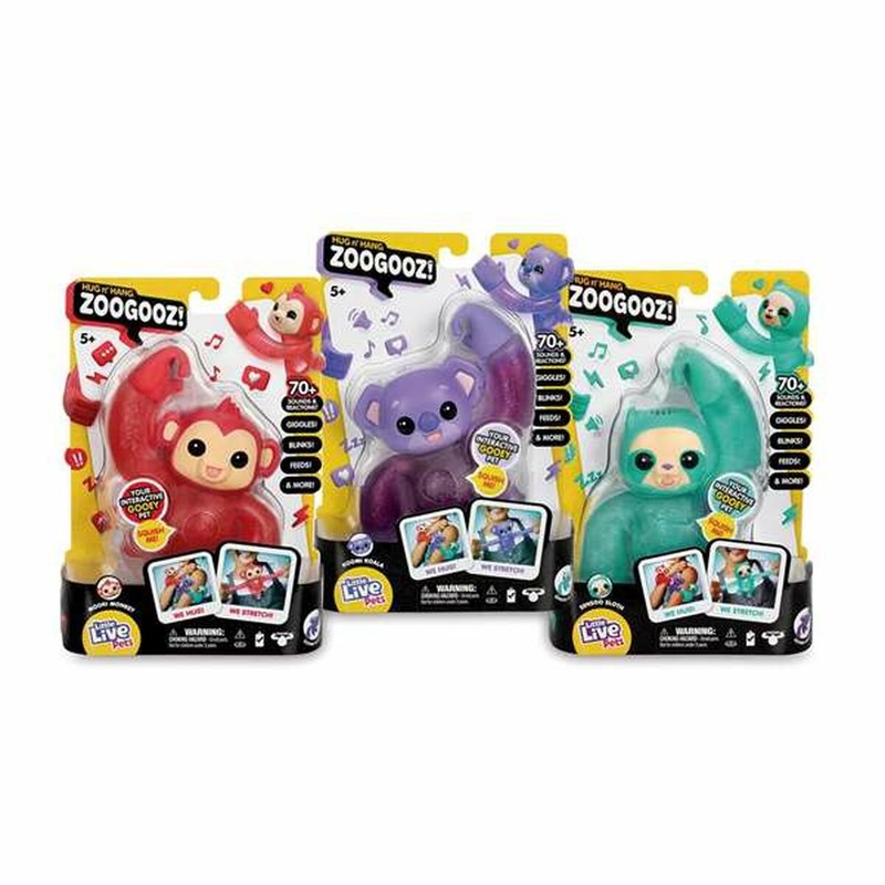 Juguetes Electrónicos Niños: Mascota Interactiva Famosa Zoogooz - Compra online en MegaJuguetes