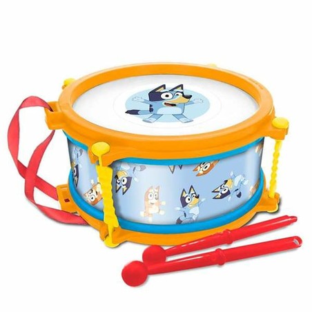 Juguetes Musicales Niños - Tambor Bluey de Plástico Resistente - Compra online en MegaJuguetes