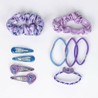 Accesorios Pelo Stitch Azul Morado 10 Piezas - Compra online en MegaJuguetes