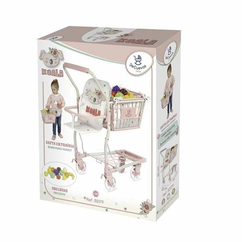 Juego Simbólico Niños: Carro de Compra Koala Decuevas