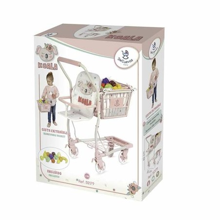 Juego Simbólico Niños: Carro de Compra Koala Decuevas