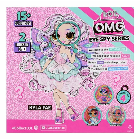 Muñeca LOL Surprise! con su embalaje, un regalo ideal para bloques construcción infantiles.