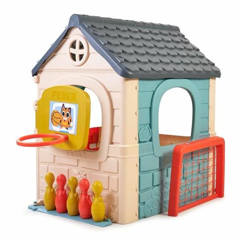 Juguetes Construcción Niños: Casa Infantil Feber Casual 6 Actividades