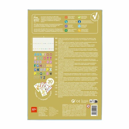Juego Magnético Abecedario Apli Multicolor para Niños