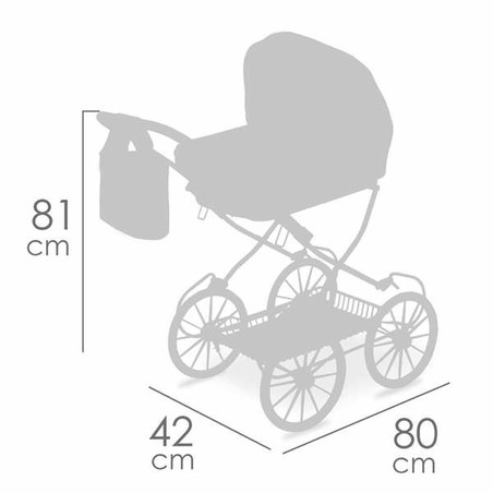 Muñecas Niñas Carrito Plegable Decuevas Koala