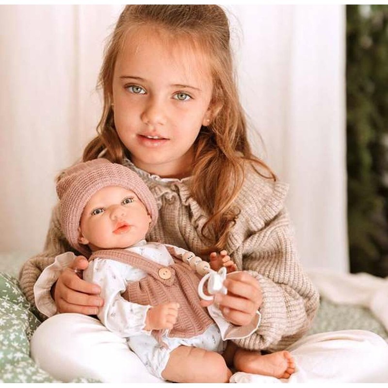 Muñecas Niñas: Bebé Arias Sandra 40 cm Realista