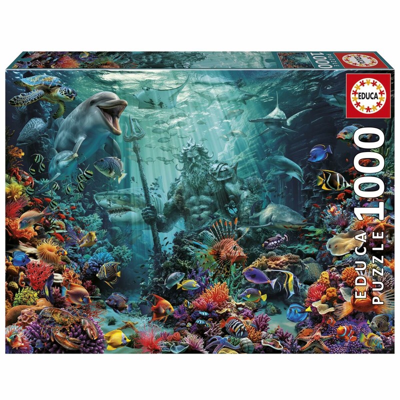 puzzle mitología griega Poseidon