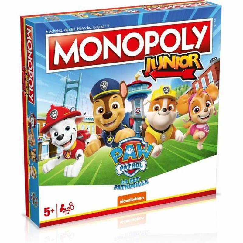 Juegos Mesa Niños Monopoly Paw Patrol Winning Moves