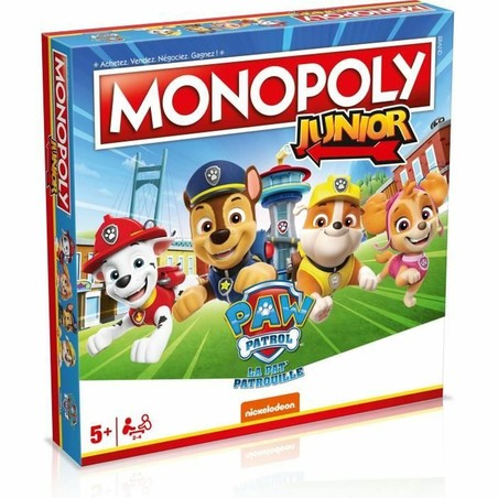 Juegos Mesa Niños Monopoly Paw Patrol Winning Moves