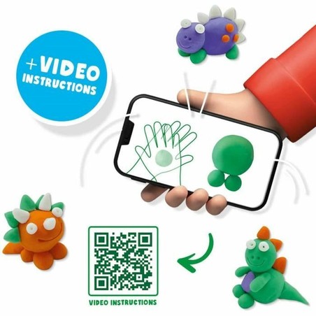 Manualidades Niños: Juego Plastilina SES Creative 6 Piezas