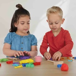 Manualidades Niños: Juego Plastilina SES Creative 4 Colores - Compra online en MegaJuguetes 2