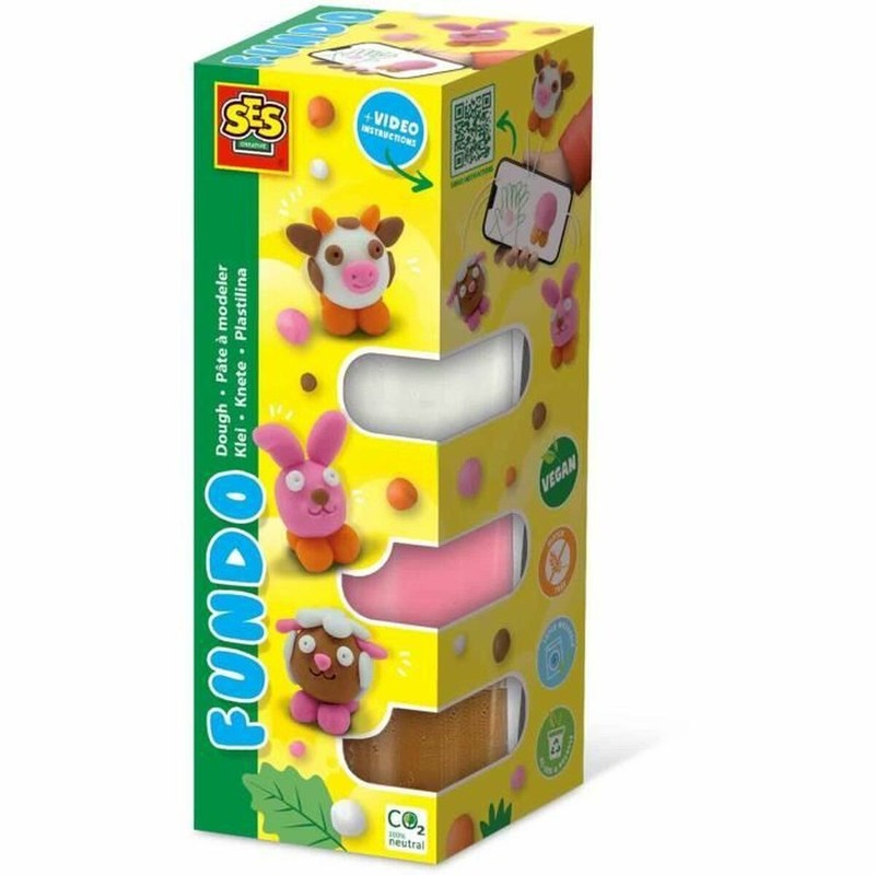 Manualidades Niños: Juego de Plastilina SES Creative 6 Piezas - Compra online en MegaJuguetes