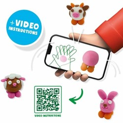 Manualidades Niños: Juego de Plastilina SES Creative 6 Piezas - Compra online en MegaJuguetes 2