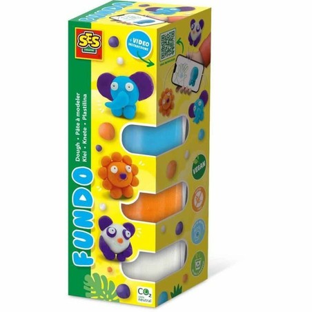 Manualidades Niños: Juego de Plastilina SES Creative 6 Piezas - Compra online en MegaJuguetes