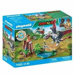 Figuras acción niños Playmobil Dinos 71525: Dron y Dimorfodón - Compra online en MegaJuguetes