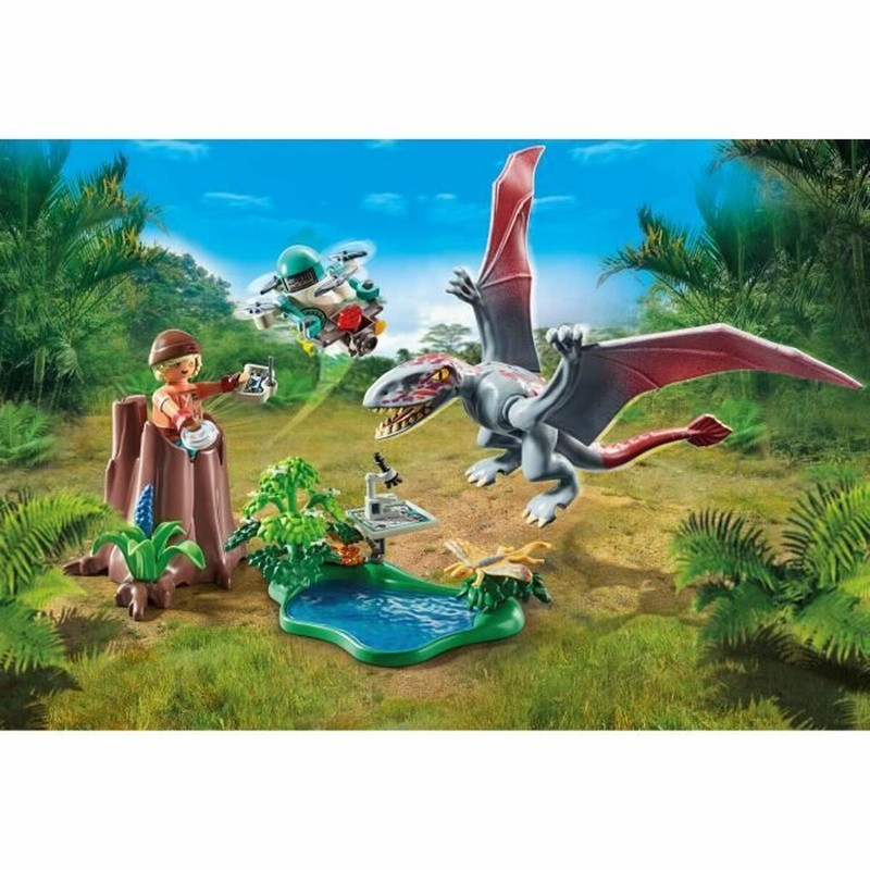 Figuras acción niños Playmobil Dinos 71525: Dron y Dimorfodón